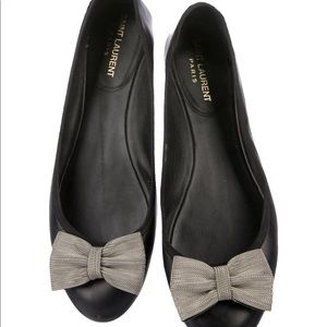 Saint Laurent Bow Flats
